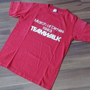 Vintage '83 March of Dimes Tee